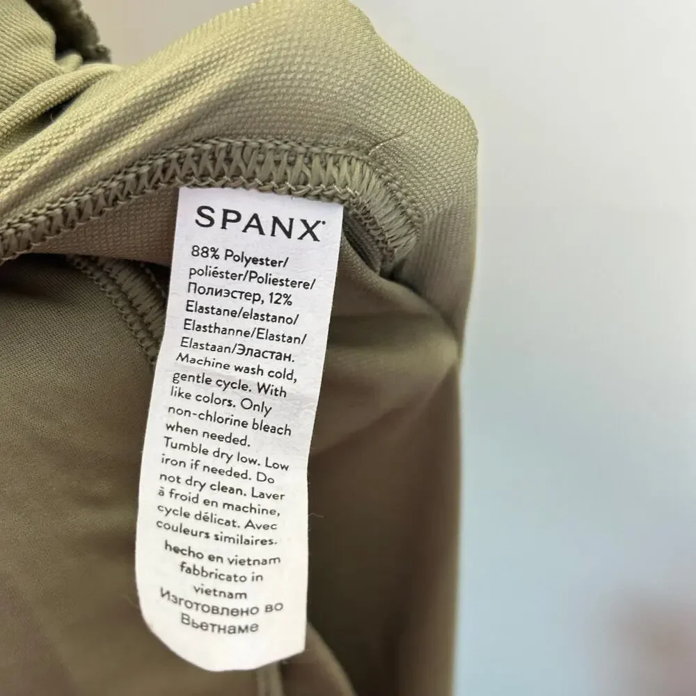 SPANX Out Of Office Cargo Joggers Pant Army Olive Green Sz 3X {3W27} - Picture 5 of 6
